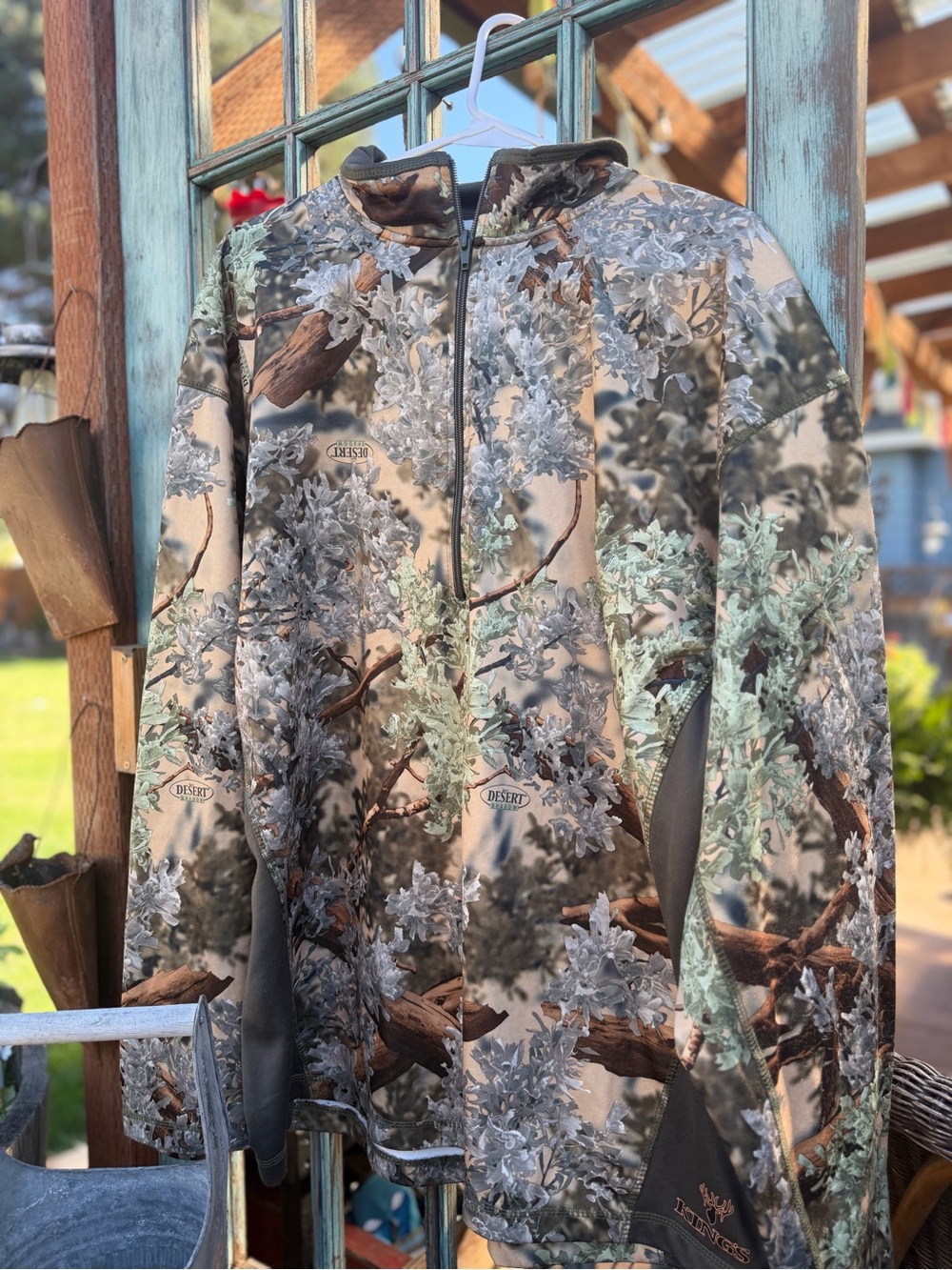 King’s Camo Quarter Zip